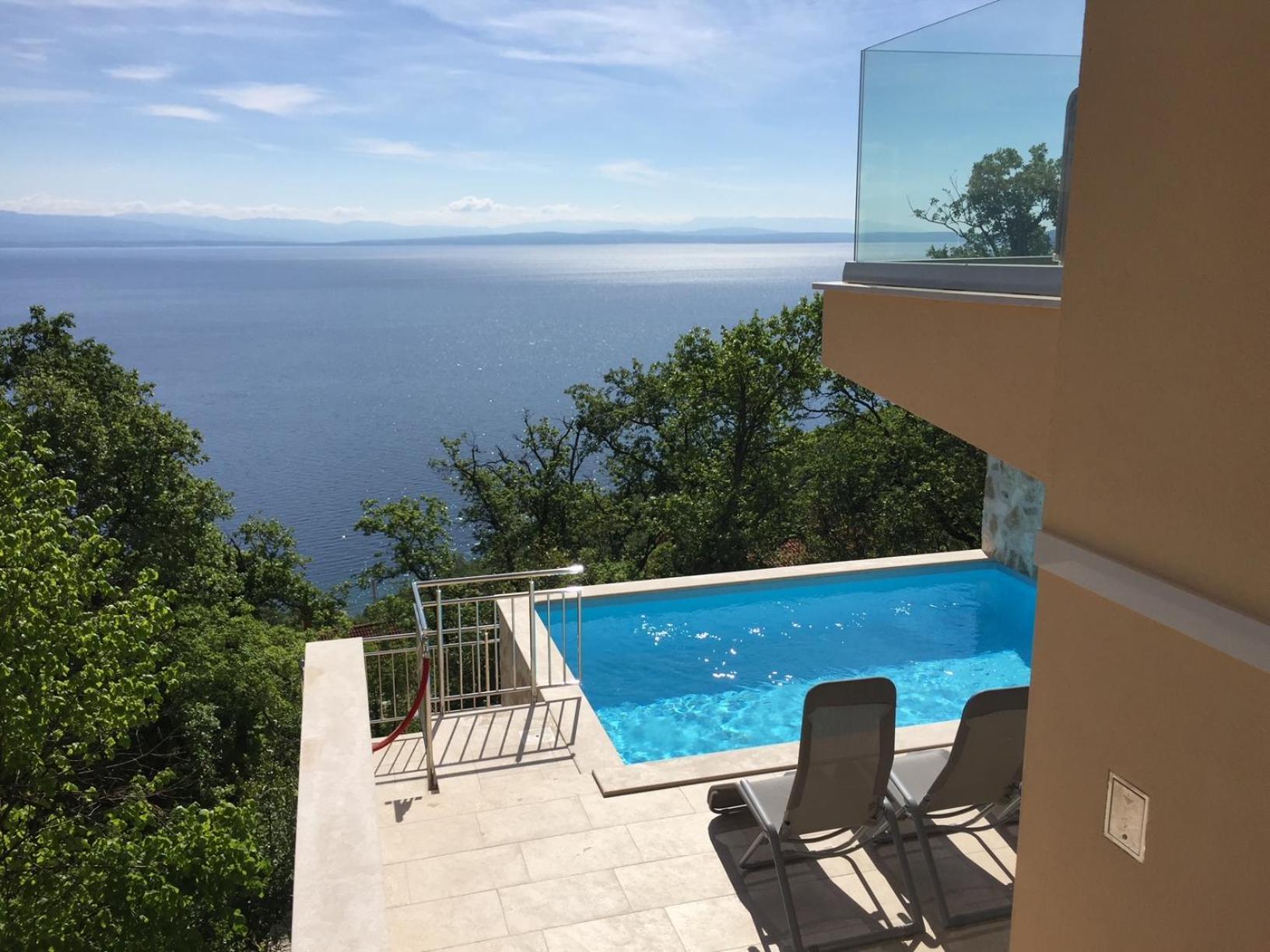 Villa Sabine Apartment Losinj Medveja Extérieur photo